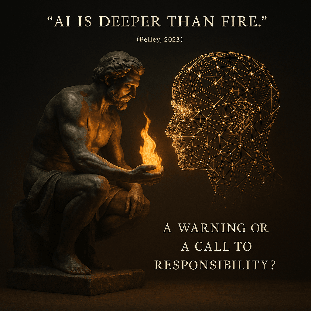 “AI is deeper than fire” — A Warning or a Call to Responsibility?